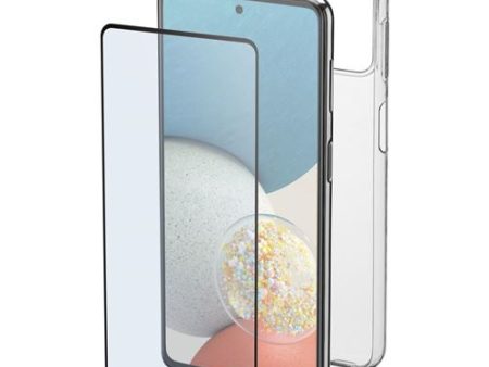 Capa e Vidro Temperado Cellularline Samsung Galaxy A53 5G Transparente on Sale