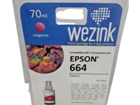 Recarga de Tinta Wezink T664 Magenta For Sale