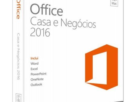 Software Microsoft Office Mac Casa E Negócios 2016 1 Licença Português Online Sale