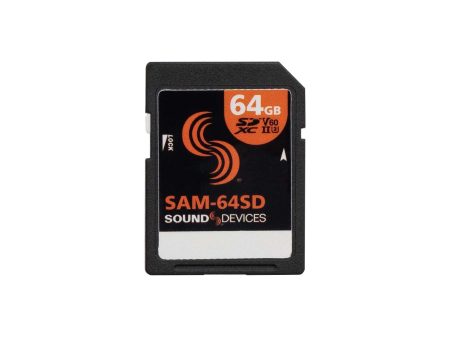 Sound Devices SAM-64SD 64GB SDC Card for Recorder Mixers Cheap