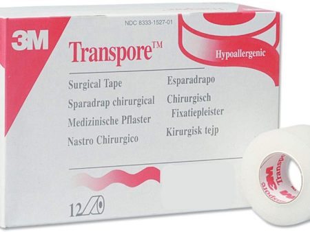 3M Transpore Medical Tape (12 Rolls) Discount