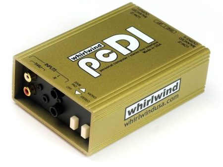 Whirlwind PCDI Direct Box Stereo-Line Interface Online Hot Sale