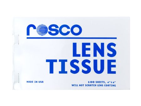 Rosco 4 x 6  Lens Tissue Booklet Online now