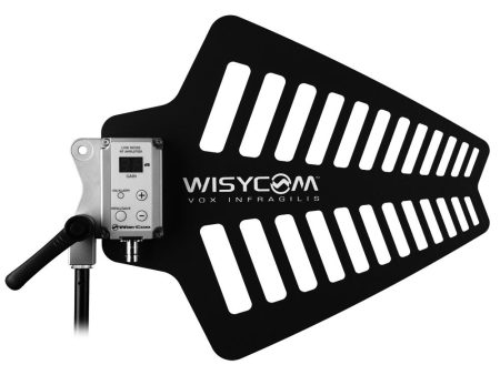 Wisycom LBNA2 Active Directional Wideband Antenna w  BNC Connector Cheap