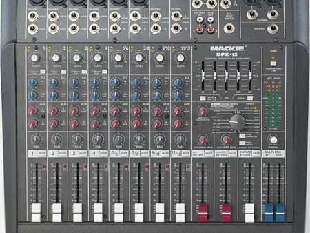 Mackie DFX12 12-Channel Mixer with Effects Supply