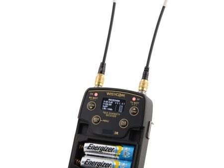 Wisycom MCR51-ENG-B1 UHF Dual-Diversity ENG Compact Receiver (Single Channel) Online now