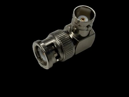 Adapter - BNC 50 Ohm Male to Female Right angle adapter For Cheap