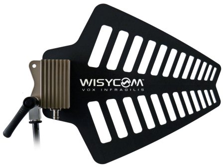 Wisycom LBP Wideband LPDA Antenna with built-in PAW Transmit Power Amplifier Fashion