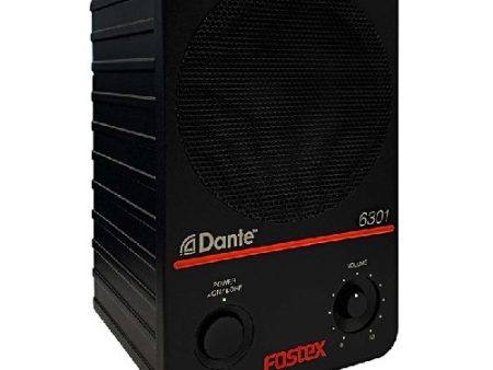 Fostex 6301DT Powered monitor with DANTE on Sale