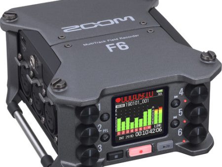 Zoom F6 6-Input   14-Track Multitrack Field Recorder Sale