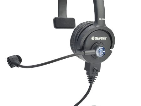 *Clearcom CC-110-X4 Single-ear Premium Light-weight Headset For Discount