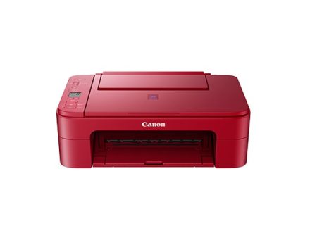 CANON Compact Wireless All-In-One with LCD (E3370 RED ASA) For Cheap