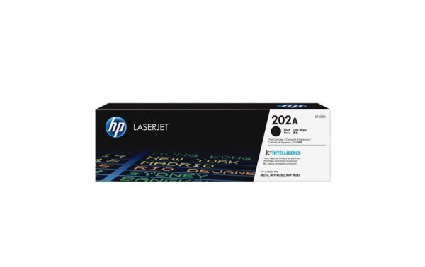 HP 202A Black Original LaserJet Toner Cartridge (CF500A) Online Sale