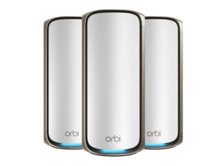 Netgear Orbi BE27000 Mesh WiFi 7 System 3 Pack (RBE973S-100APS) Fashion