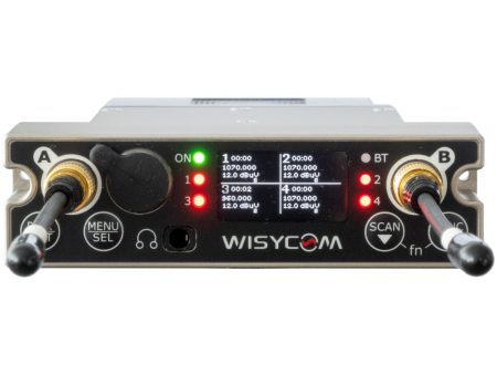 *Wisycom MCR54-B2 Quad True Diversity Receiver Online Hot Sale