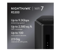 NETGEAR Nighthawk Tri-Band WiFi 7 Router BE9300 (RS300-100APS) on Sale