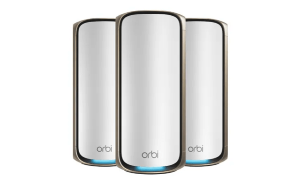 Netgear Orbi Series Quad-Band WiFi 7 Mesh System 2 Pack (RBE972S-100EUS) Discount