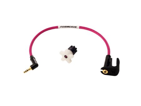 Formcave - Mixmate Kit - Headphone jack extender with relocation clip and volume nob for SD Mixpre mixers Cheap