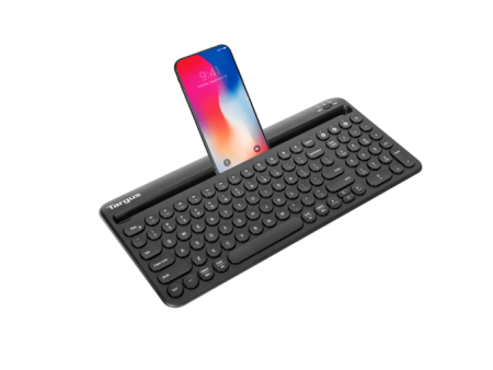 Targus Antimicrobial Bluetooth Keyboard with Tablet Phone Stand (AKB867AP-51) Supply