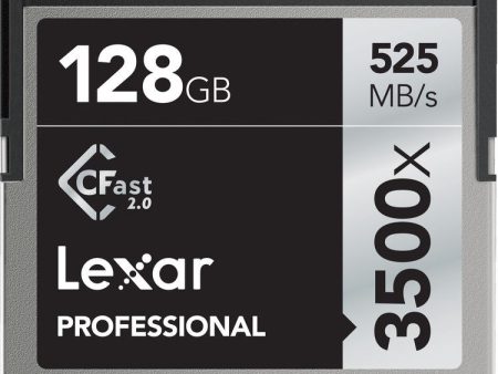 Lexar 128GB Professional 3500x CFast 2.0 Memory Card Hot on Sale