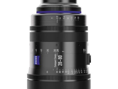 Zeiss 28-80mm T2.9 Compact Zoom CZ.2 Lens For Discount